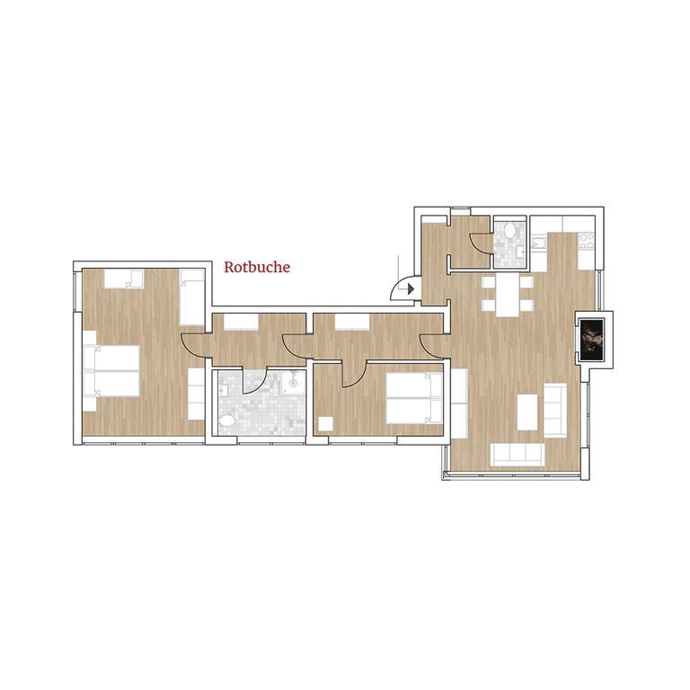 Der Buchenhof Apartment Braunlage Luaran gambar